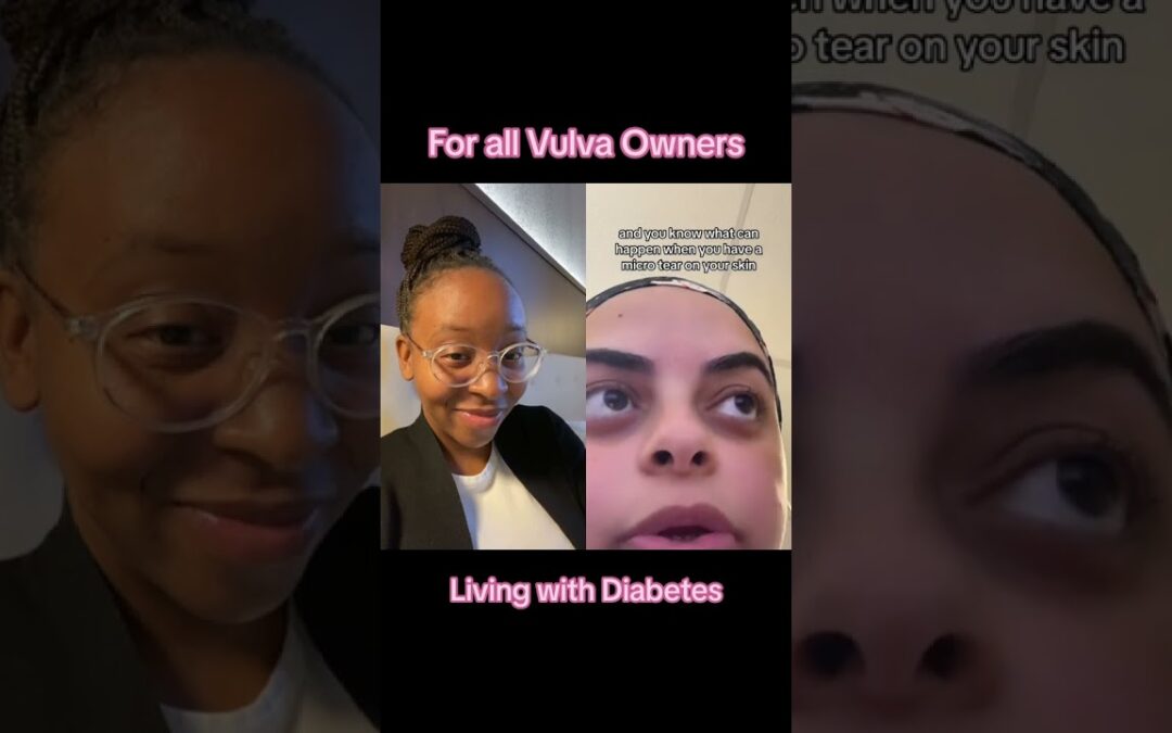 For all Vulva Owners With Diabetes  #diabeteshealth #type2diabetes #prediabetes #bloodsugar