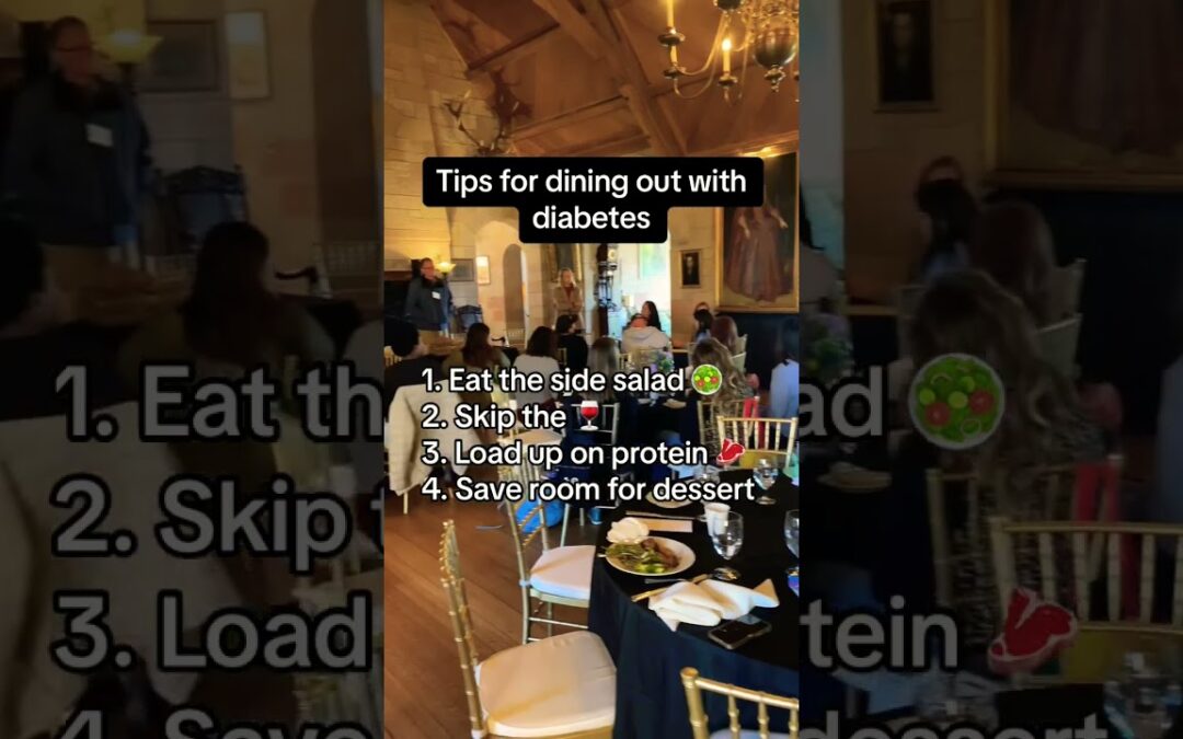 Tips for Dining Out with Diabetes #diningout #diabetestype2 #diabeteshealth #diabetic #type2diabetes